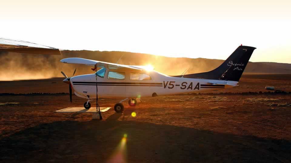 fly in namibia